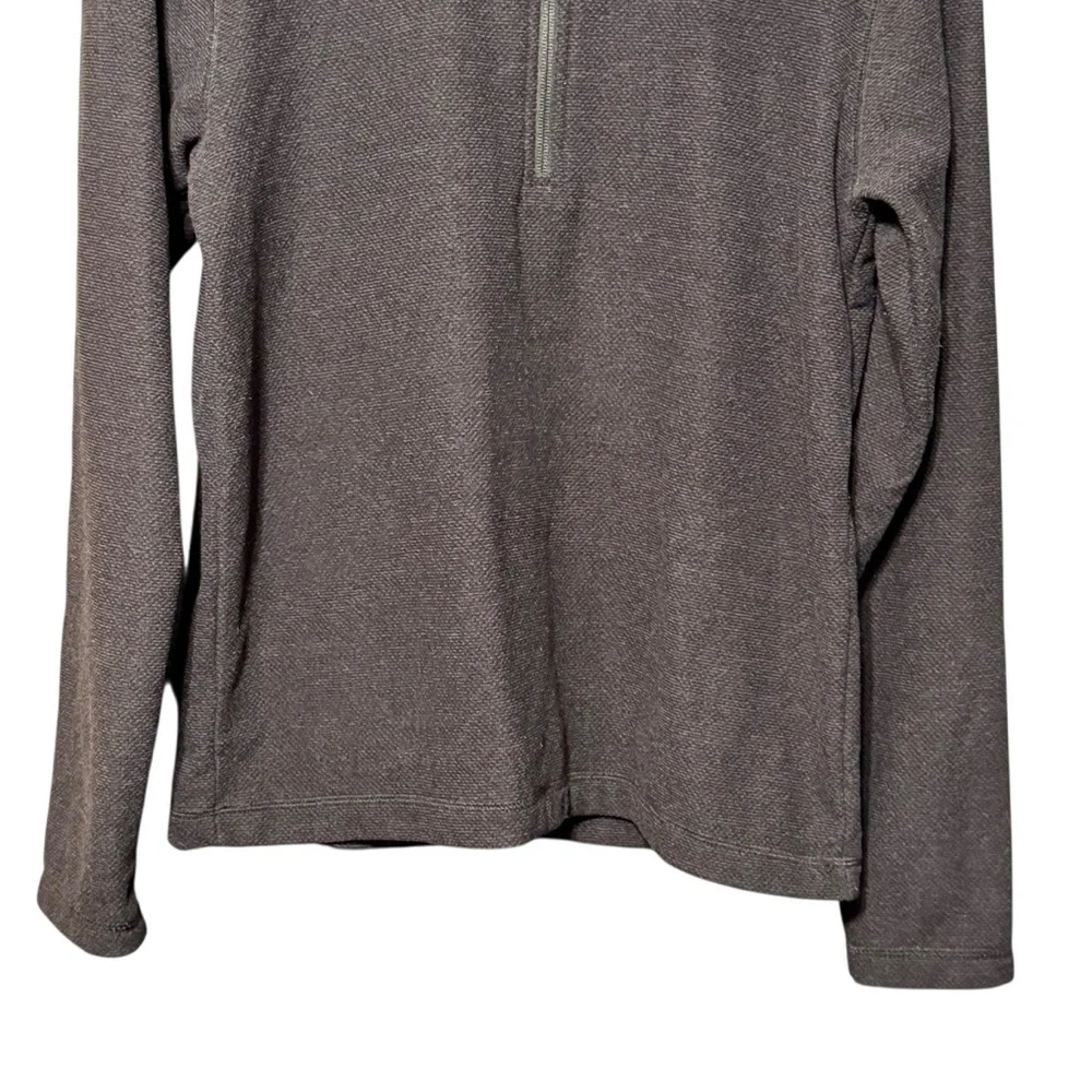 The North Face Men's Cap Rock 1/4 Zip Pullover Black Athleisure Sweatshirt